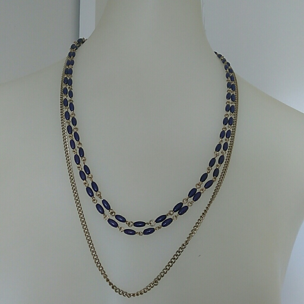 NECKLANCE STONES BLUE.